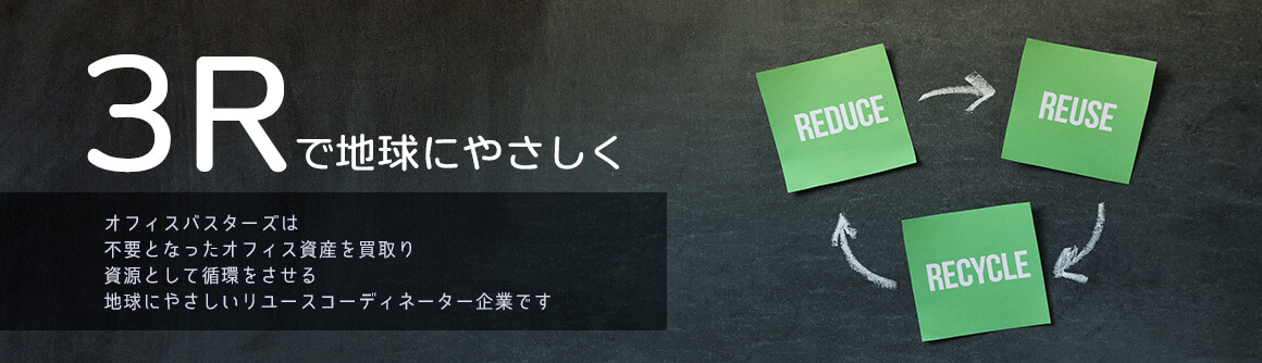 3Rで地球にやさしく