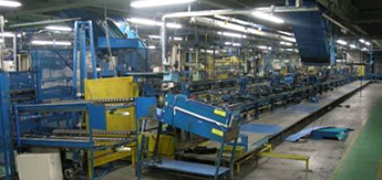 製造ラインの解体撤去