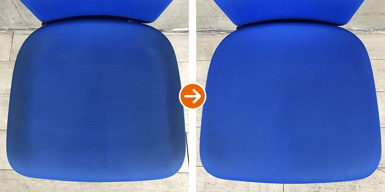 チェア・クリーニングの例