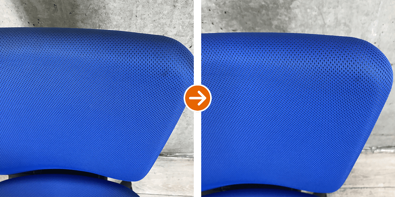 チェア・クリーニングの例