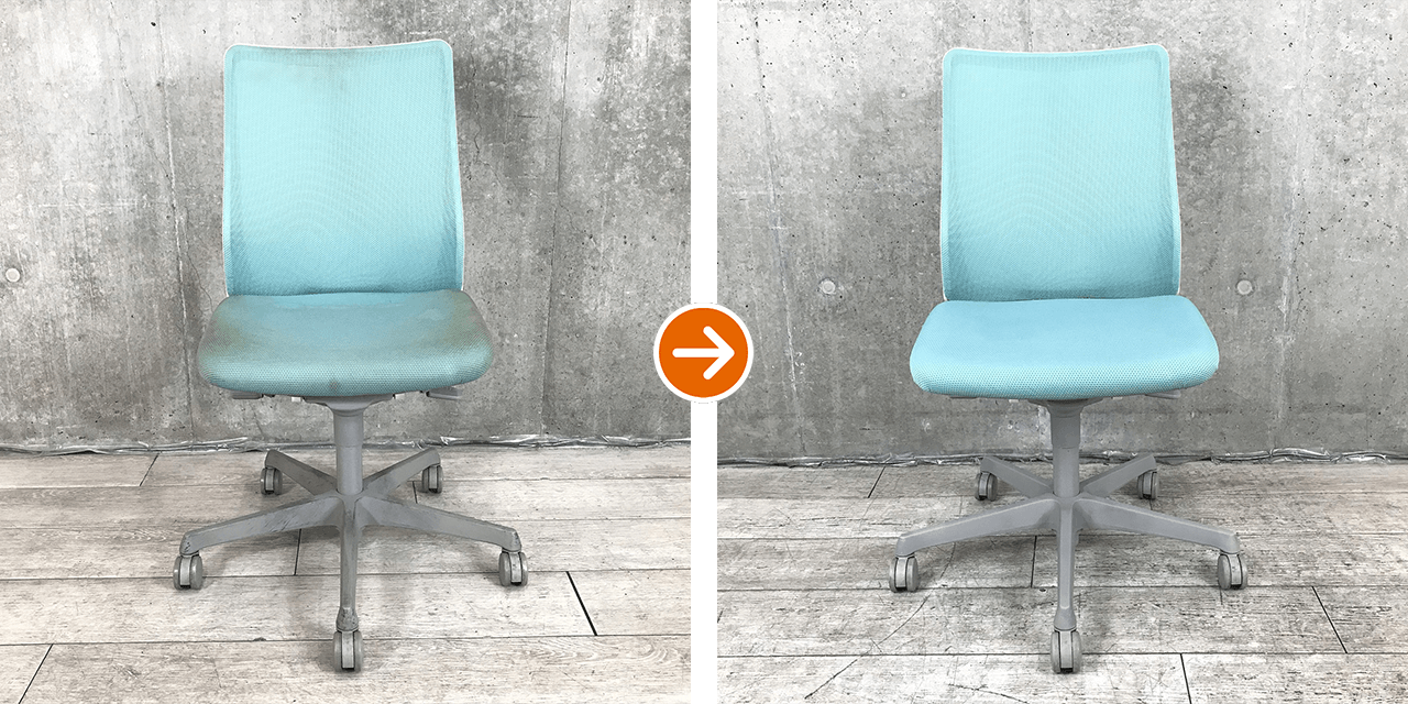 チェア・クリーニングの例