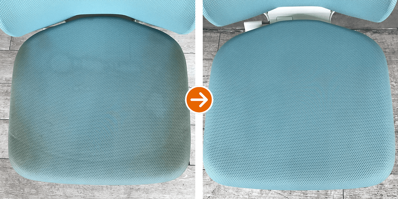 チェア・クリーニングの例