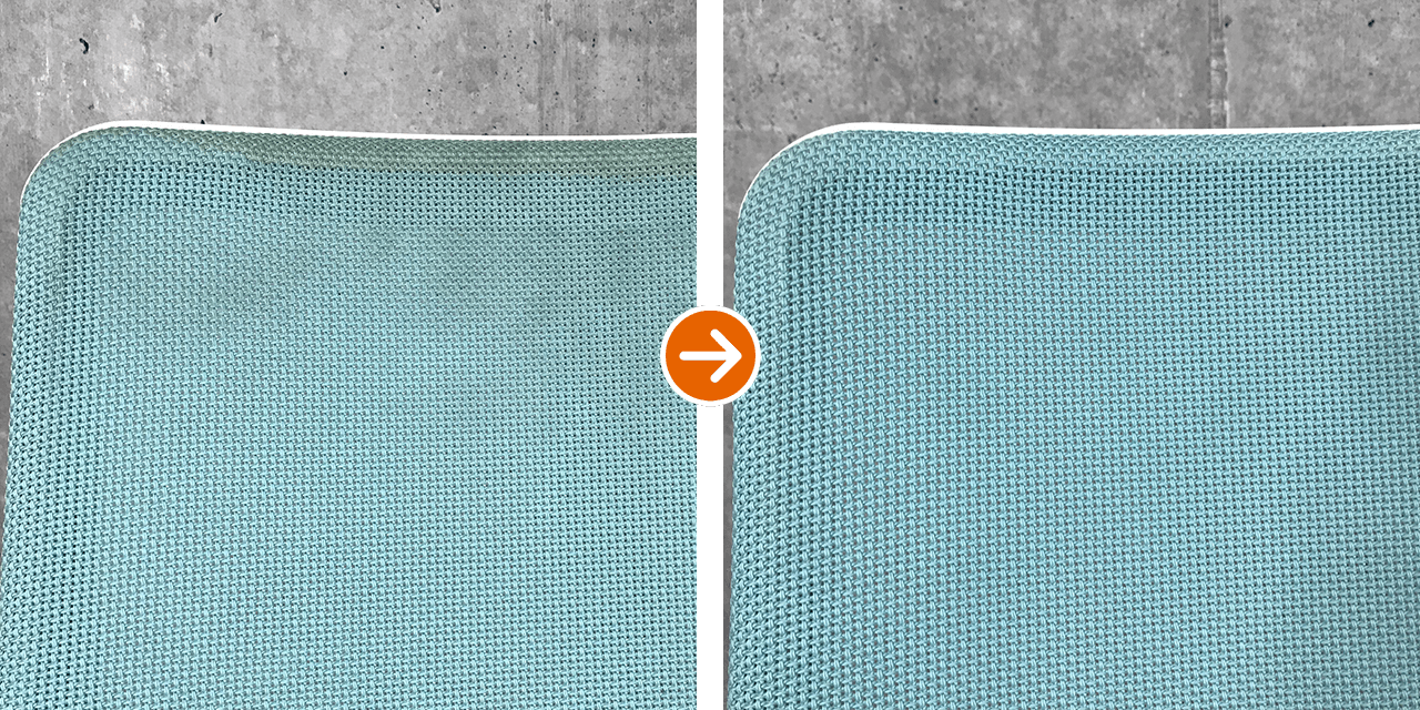 チェア・クリーニングの例