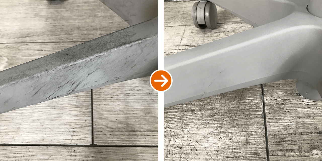 チェア・クリーニングの例