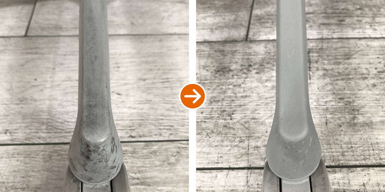 チェア・クリーニングの例