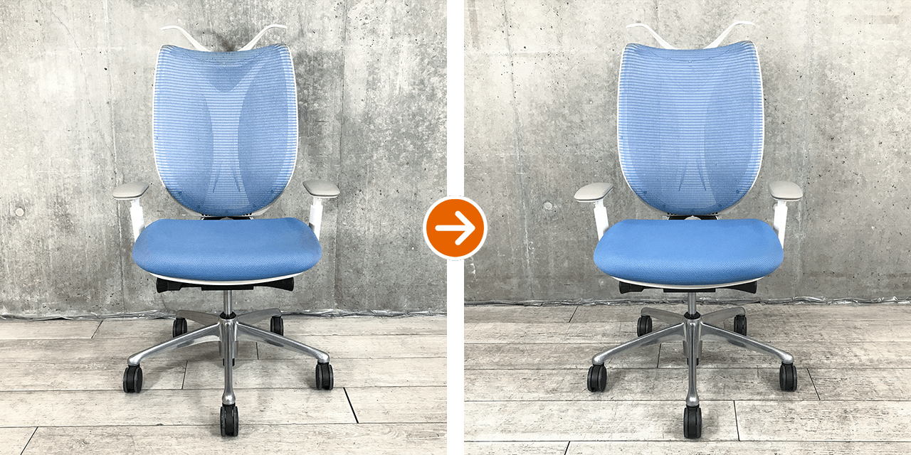 チェア・クリーニングの例