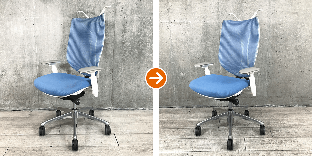 チェア・クリーニングの例