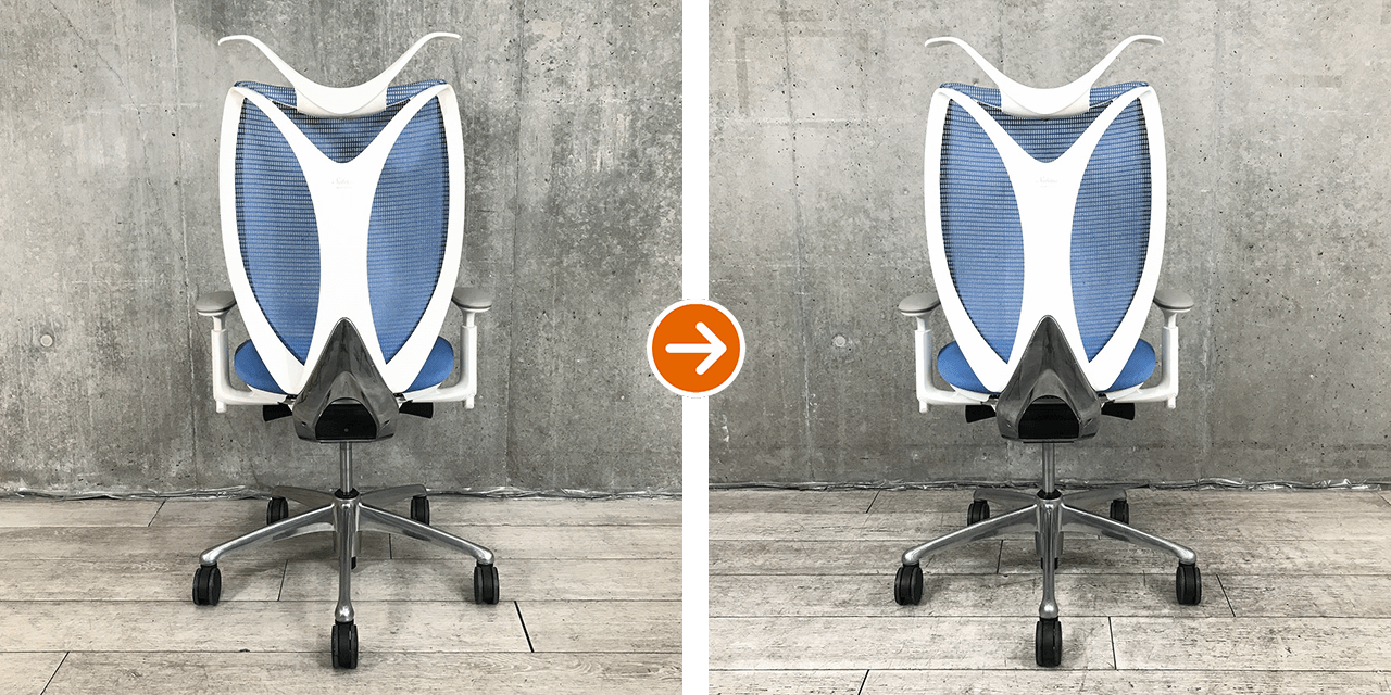 チェア・クリーニングの例