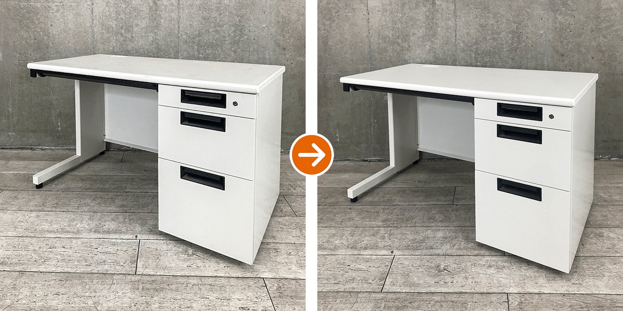 デスク・クリーニングの例