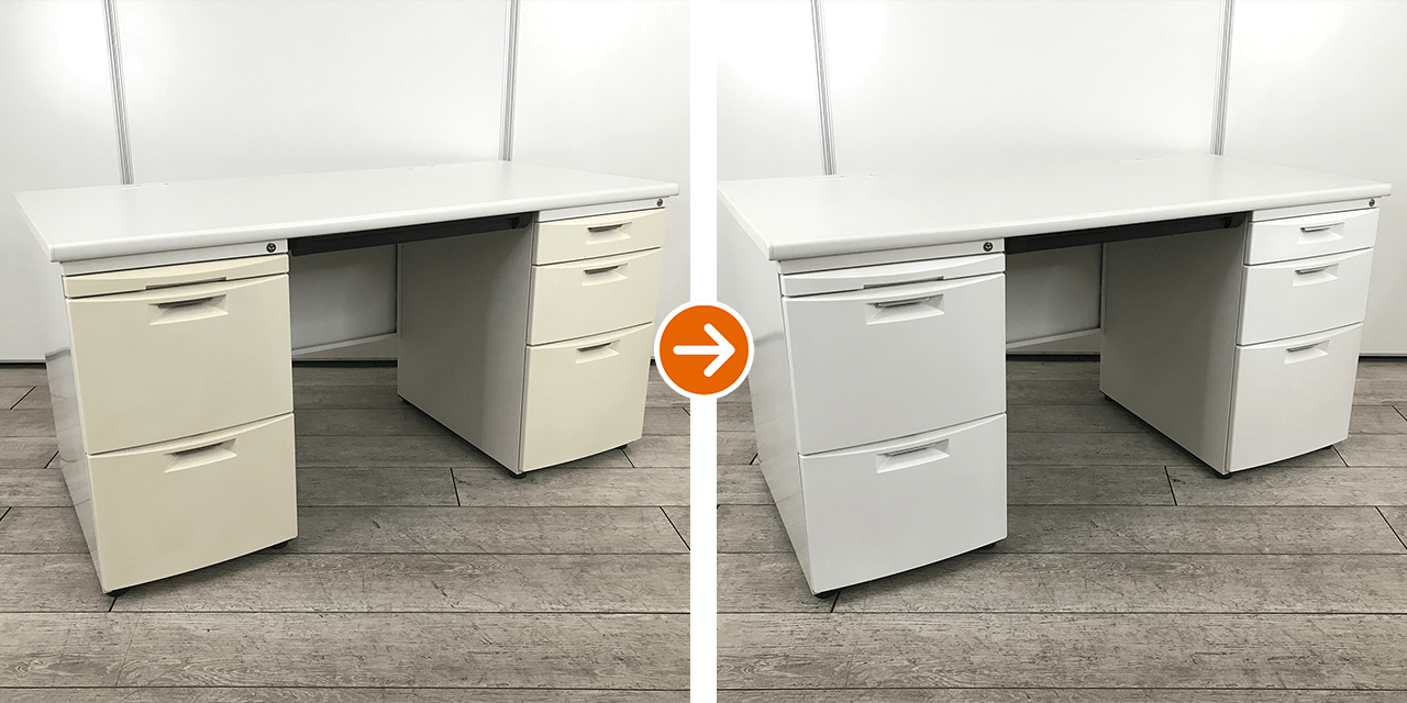 デスク・再塗装