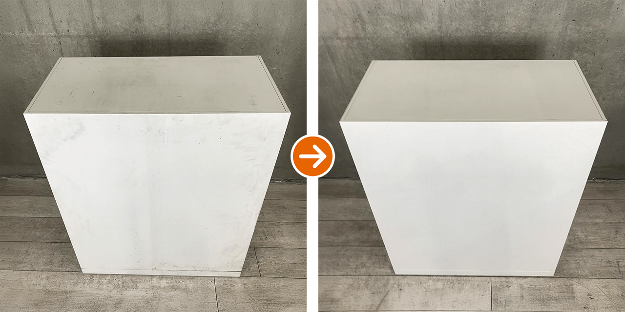 書庫クリーニングの例