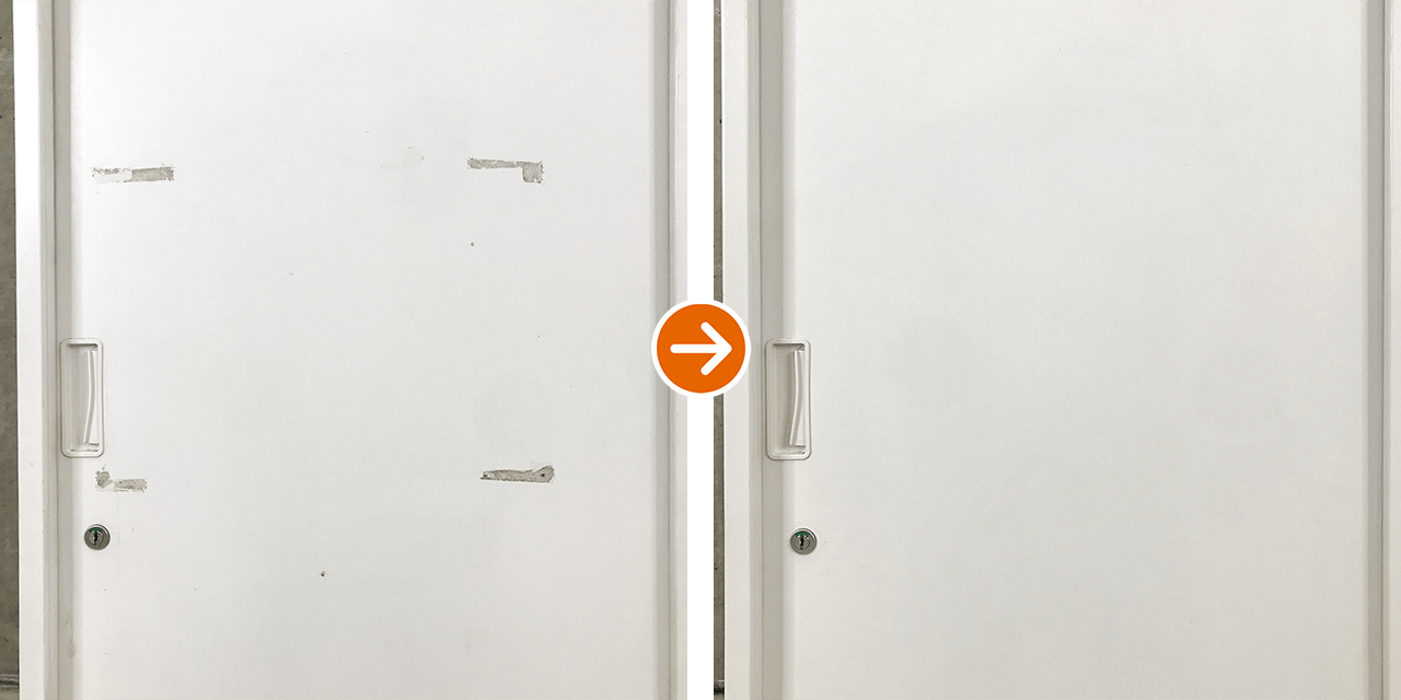 書庫クリーニングの例